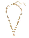 Nia Oval Pendant Necklace