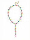 Lucille Lariat Statement Necklace