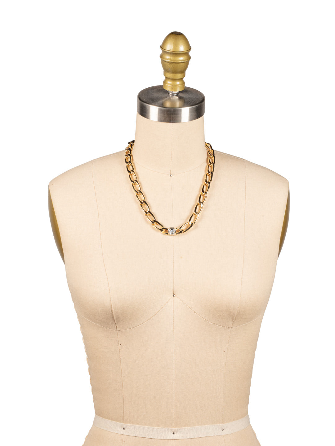 Kirby Single Crystal Tennis Necklace - 4NFP9BGCRY