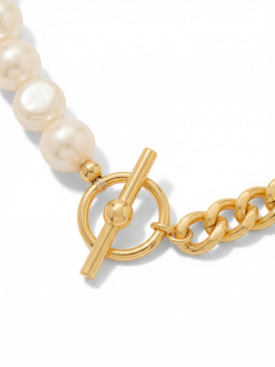 Perla Tennis Necklace - 4NGB4BGMDP