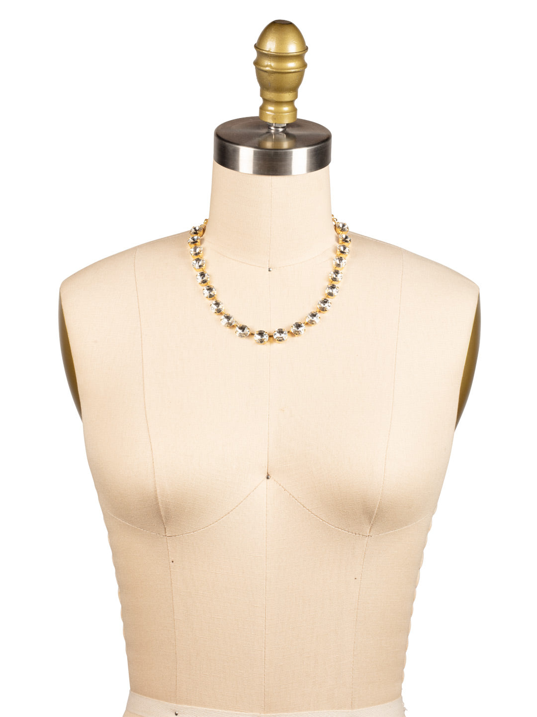 Mara Choker Tennis Necklace - 4NGB6BGCRY