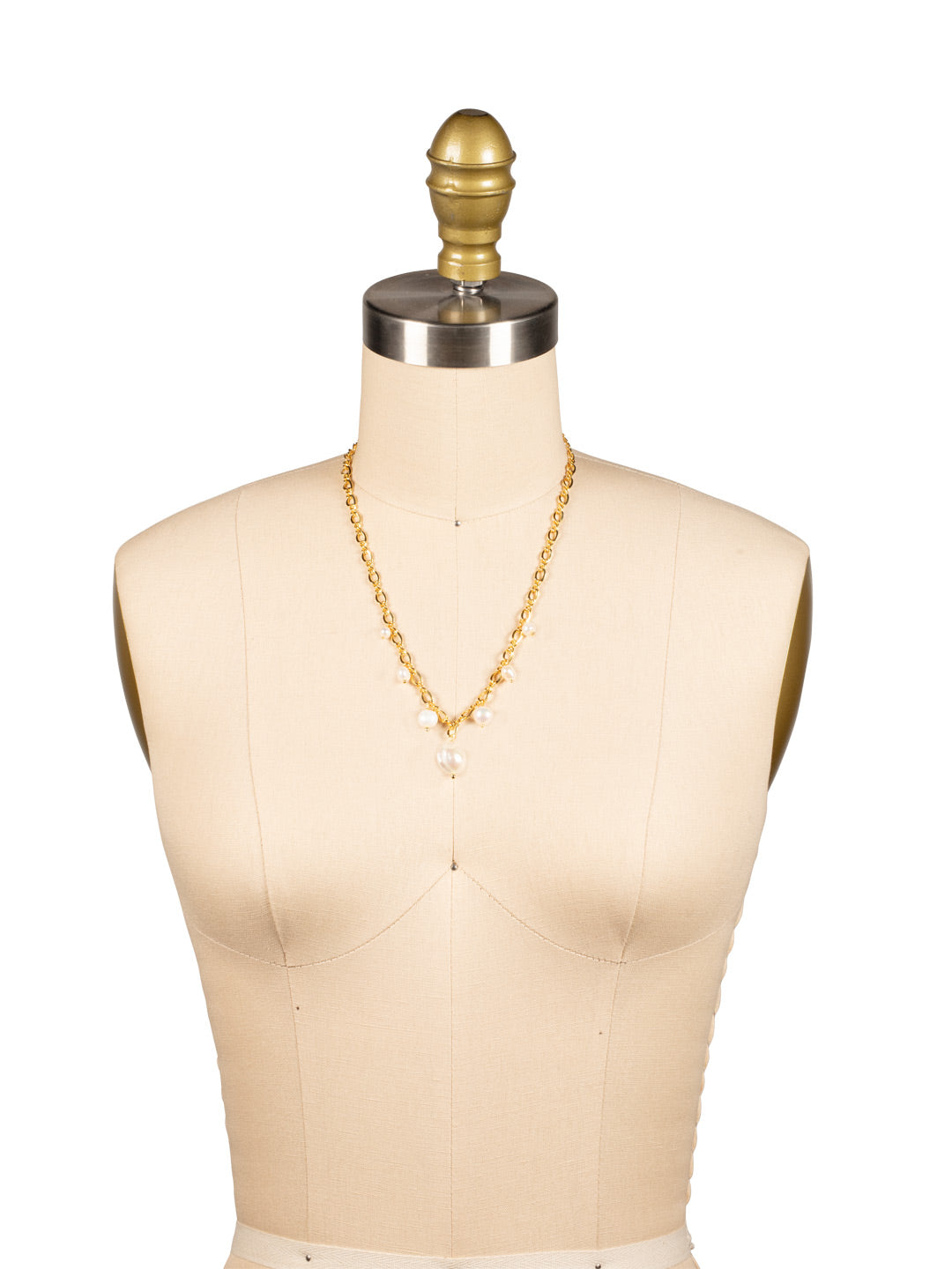 Amelia Pearl Tennis Necklace - 4NGE6BGMDP