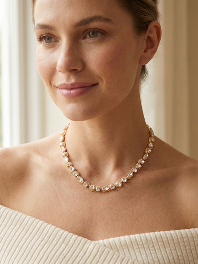 Rene Tennis Necklace - 4NGI3BGCRY