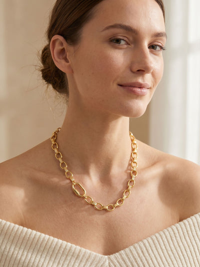 Cara Tennis Necklace - 4NGK10BGMTL
