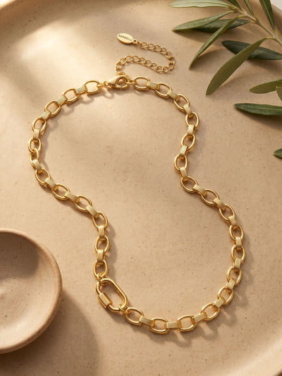 Cara Tennis Necklace - 4NGK10BGMTL
