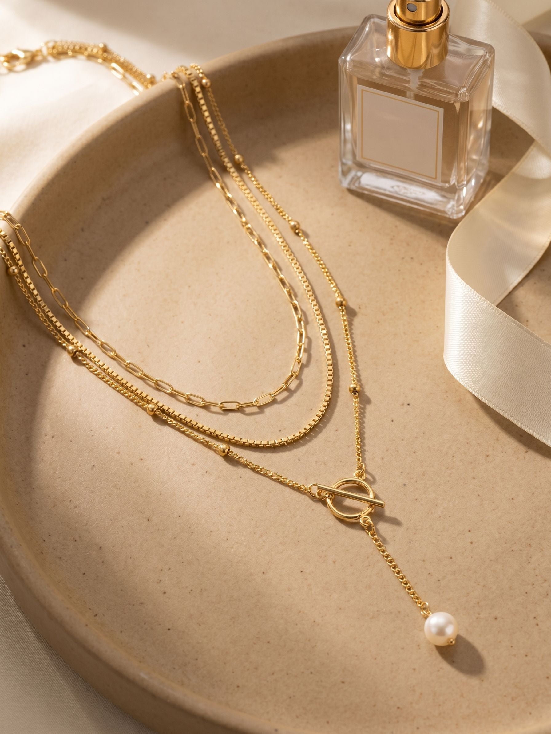 Bela Layered Necklace - 4NGK1BGMDP