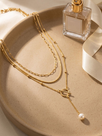 Bela Layered Necklace - 4NGK1BGMDP