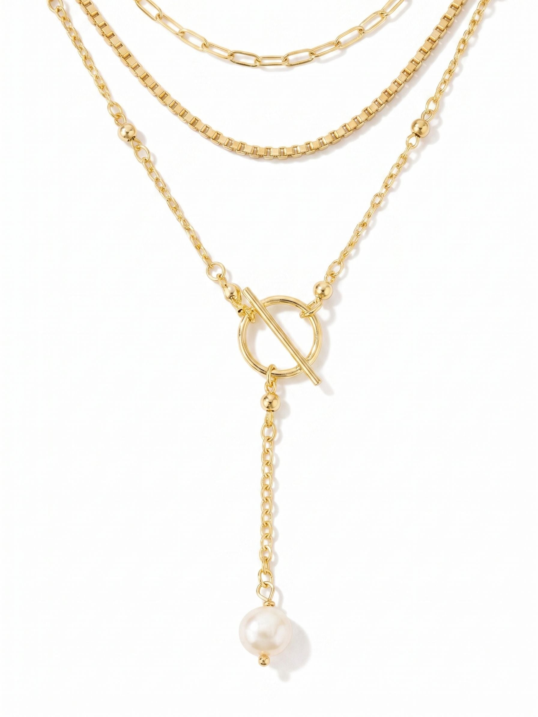 Bela Layered Necklace - 4NGK1BGMDP