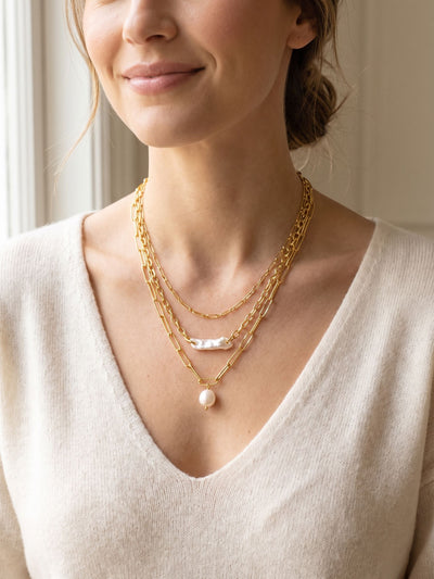 Imani Layered Necklace - 4NGK2BGMDP