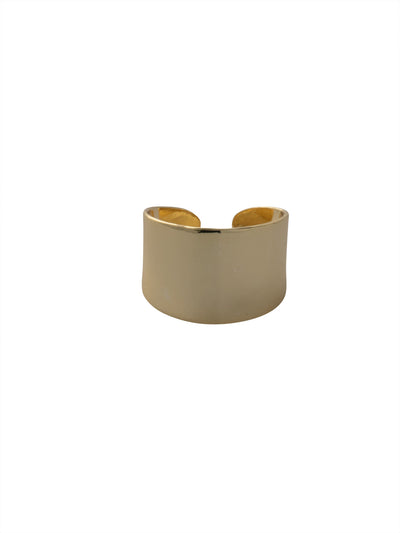 Trista Band Ring - 4RFF10BGMTL - <p>The Trista Band Ring features a single adjustable metal band, creating a wardrobe must-have! From Sorrelli's Bare Metallic collection in our Bright Gold-tone finish.</p>