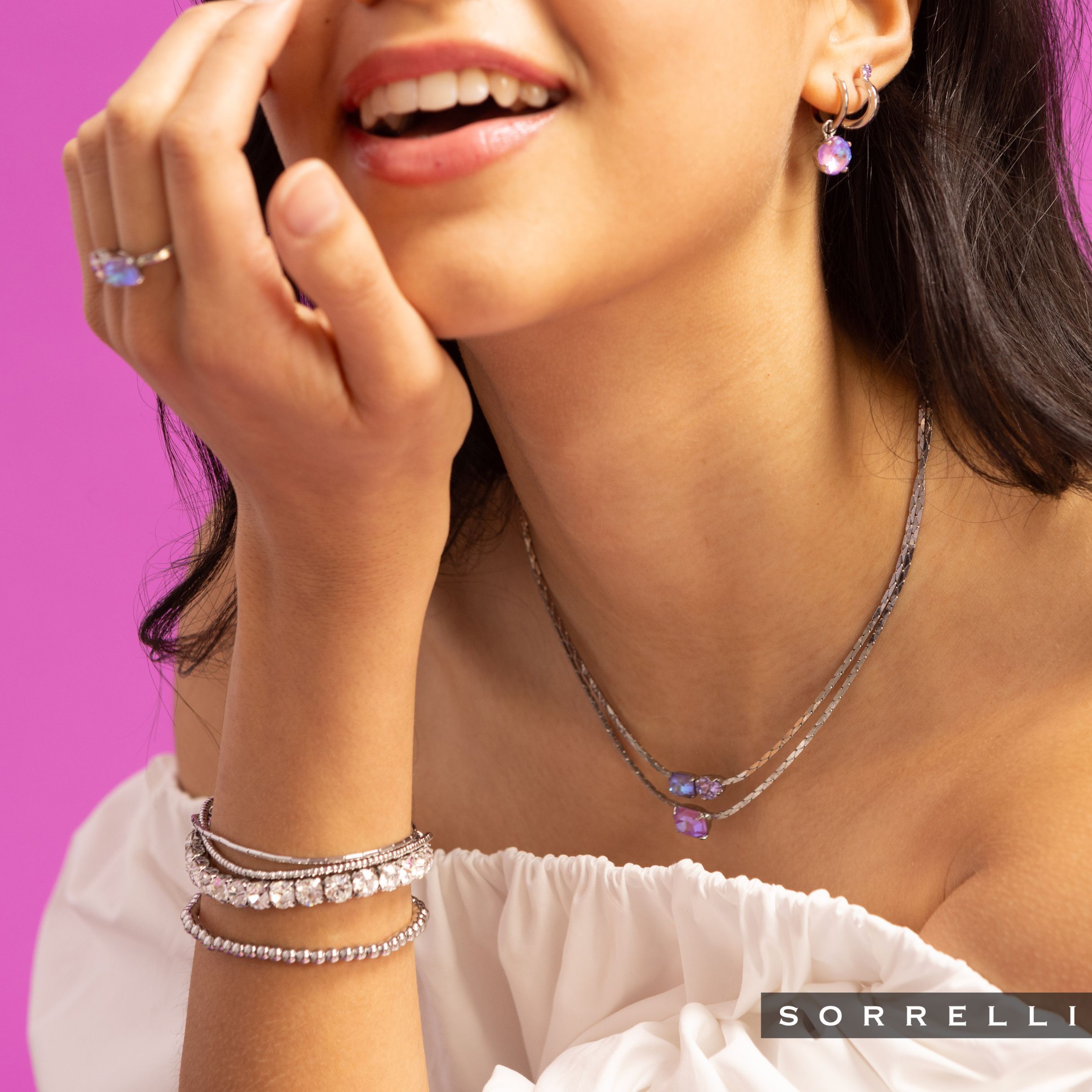 Mini Zola Stretch Bracelet - BFN20PDMTL