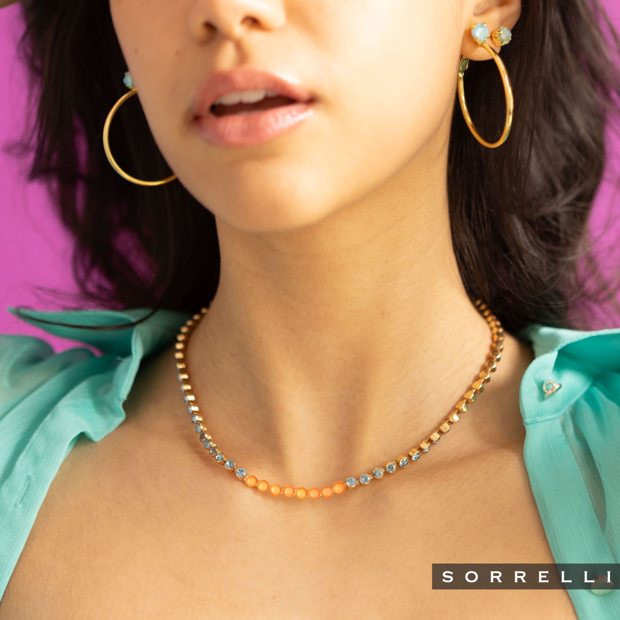 Mini Serafina Hoop Earrings - EFJ1BGSBD