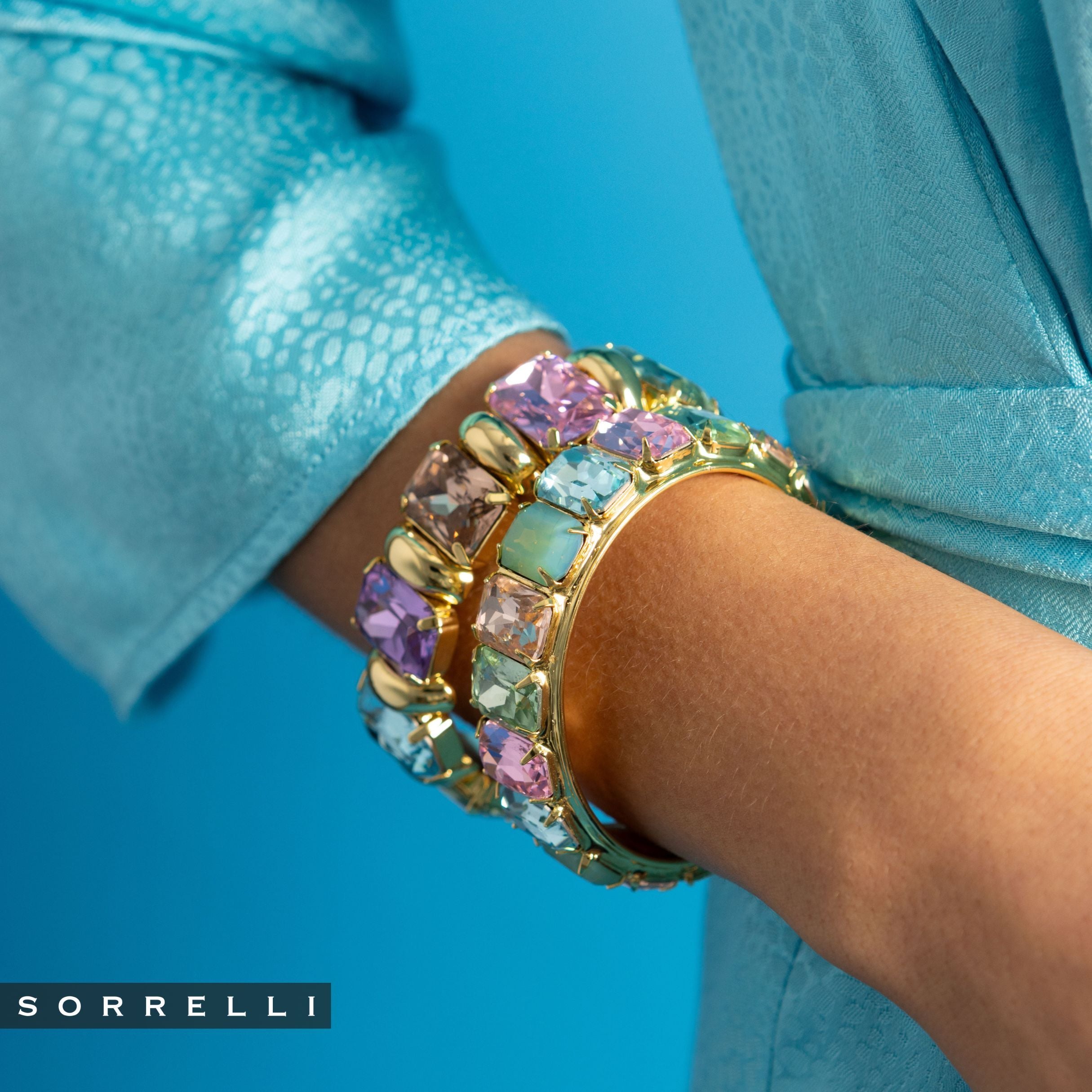 Julianna Emerald Cut Cuff Bracelet - BFD78BGCON