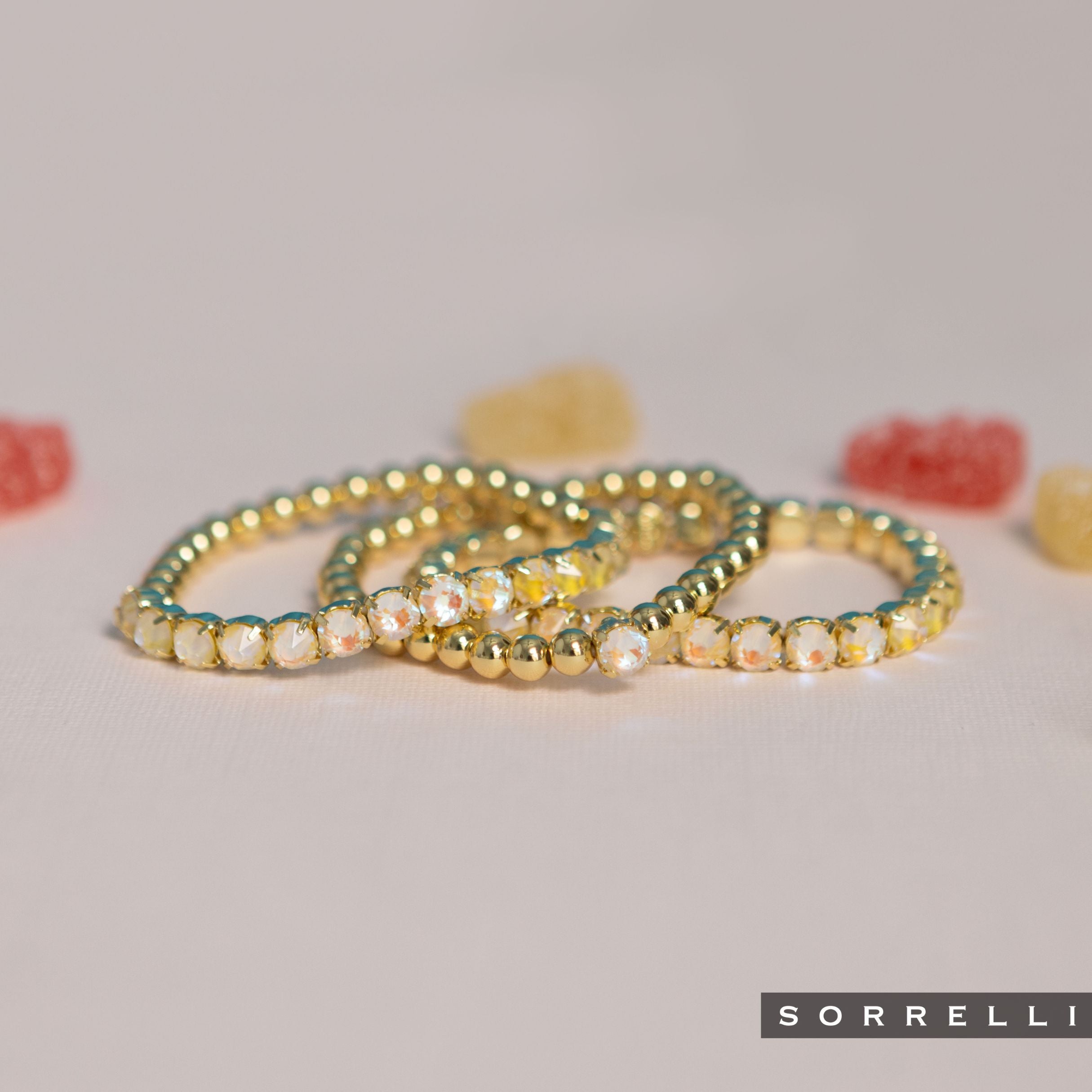 Single Crystal Stretch Bracelet - 4BFJ21BGLTD