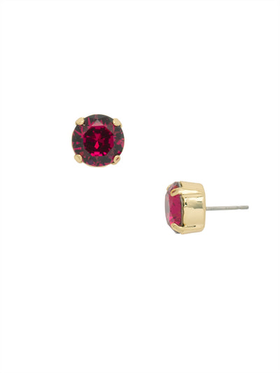 London Stud Earrings - 8EA14BGFU - <p>Everyone needs a great pair of studs. Add some classic sparkle to any occasion with these stud earrings. Need help picking a stud? <a href="https://www.sorrelli.com/blogs/sisterhood/round-stud-earrings-101-a-rundown-of-sizes-styles-and-sparkle">Check out our size guide!</a>. From Sorrelli's Fuchsia collection in our Bright Gold-tone finish.</p>