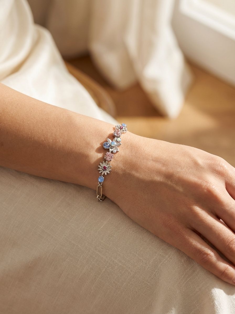 Meadow Tennis Bracelet - BEY130PDPBZ