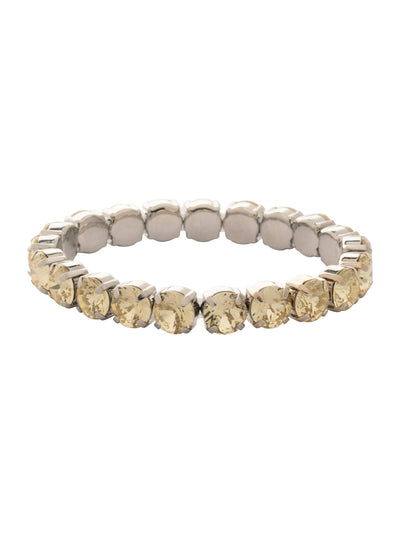 7 inch Sienna Stretch Bracelet - BFD50PDJON - <p>A modern take on a classic style, the Sienna Stretch Bracelet features a line of crystals on a sturdy jewelers' filament, stretching to fit most wrists comfortably, without the hassle of a clasp! (7 inches in diameter, fits average wrist sizes)</p>