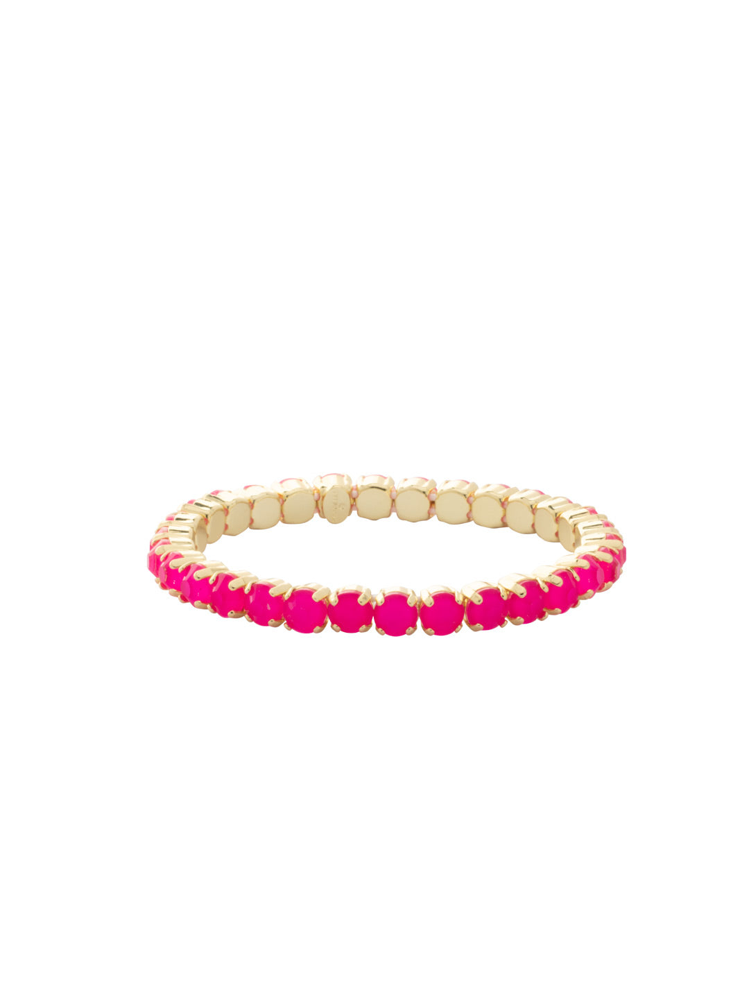 Mini Sienna Stretch Bracelet - BFD52BGWDW - <p>The Mini Sienna Stretch Bracelet is a mini take on a bestselling style! The Mini Sienna Stretch Bracelet features a line of small round crystals on a sturdy jewelers' filament, stretching to fit most wrists comfortably, without the hassle of a clasp! From Sorrelli's Wild Watermelon collection in our Bright Gold-tone finish.</p>