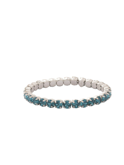 Mini Sienna Stretch Bracelet - BFD52PDMON - <p>The Mini Sienna Stretch Bracelet is a mini take on a bestselling style! The Mini Sienna Stretch Bracelet features a line of small round crystals on a sturdy jewelers' filament, stretching to fit most wrists comfortably, without the hassle of a clasp! From Sorrelli's Montana collection in our Palladium finish.</p>