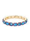7 Inch Easton Emerald Cut Stretch Bracelet