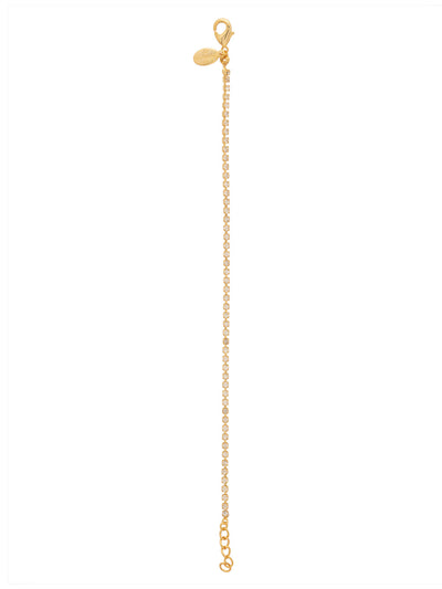 Mini Marnie Tennis Bracelet - BFS32BGCRY - <p>Featuring shimmering crystals, this classic line bracelet adds a touch of refined glamour. The adjustable design and lobster claw clasp ensure both style and comfort. From Sorrelli's Crystal collection in our Bright Gold-tone finish.</p>