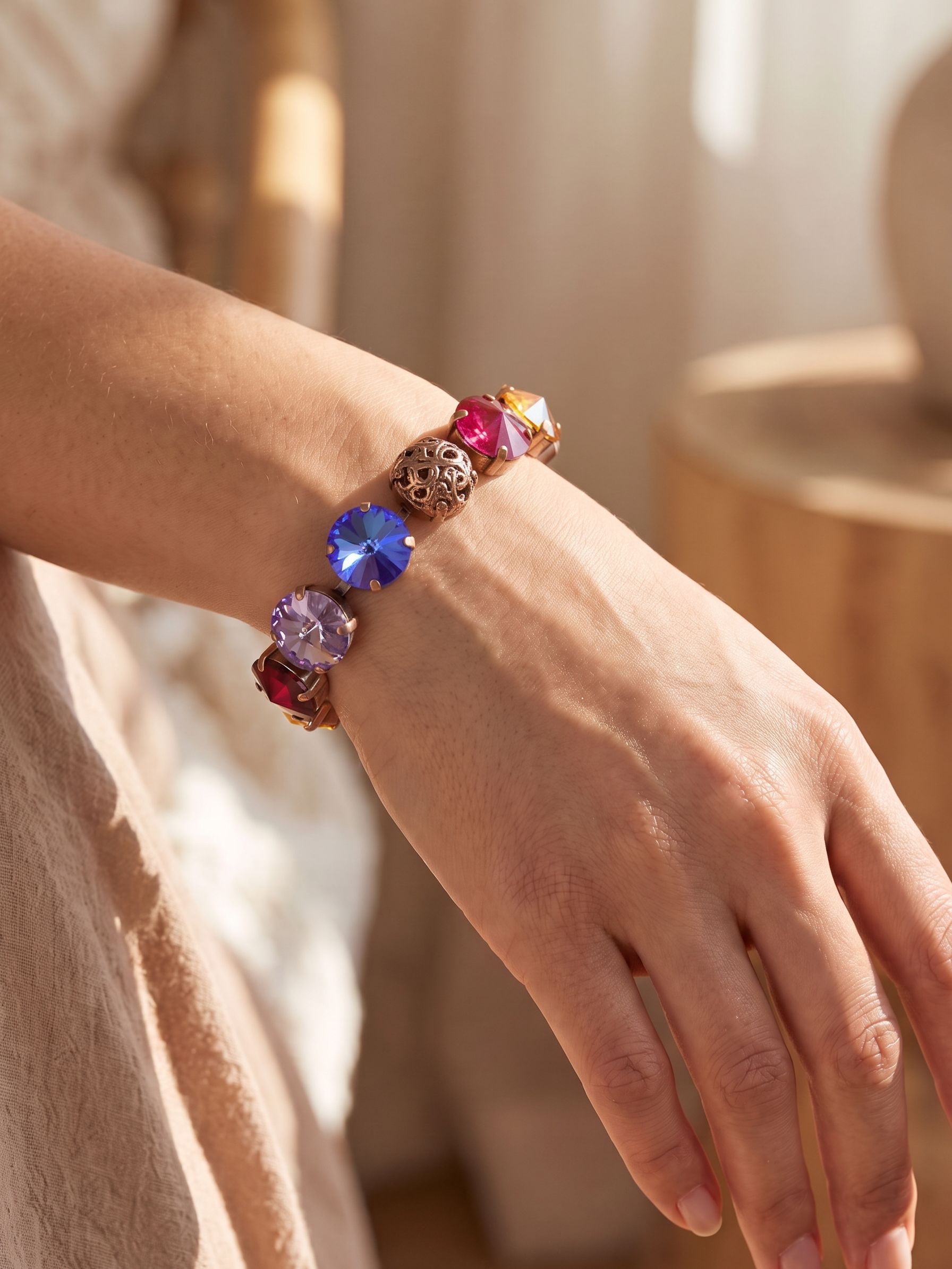 Clementine Tennis Bracelet - BFZ180GMNNI