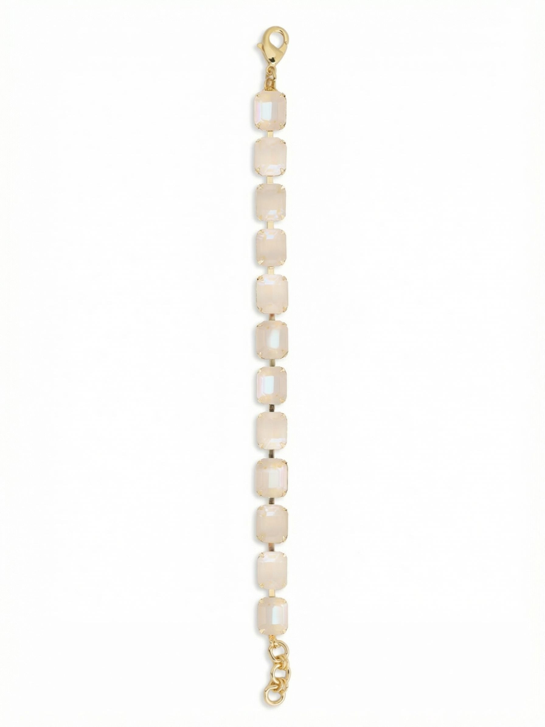 Octavia Repeating Tennis Bracelet - BFZ6BGUW - <p>The Octavia Tennis Bracelet features a full line of emerald-cut crystals with an extension chain, secured with a lobster claw clasp.</p>