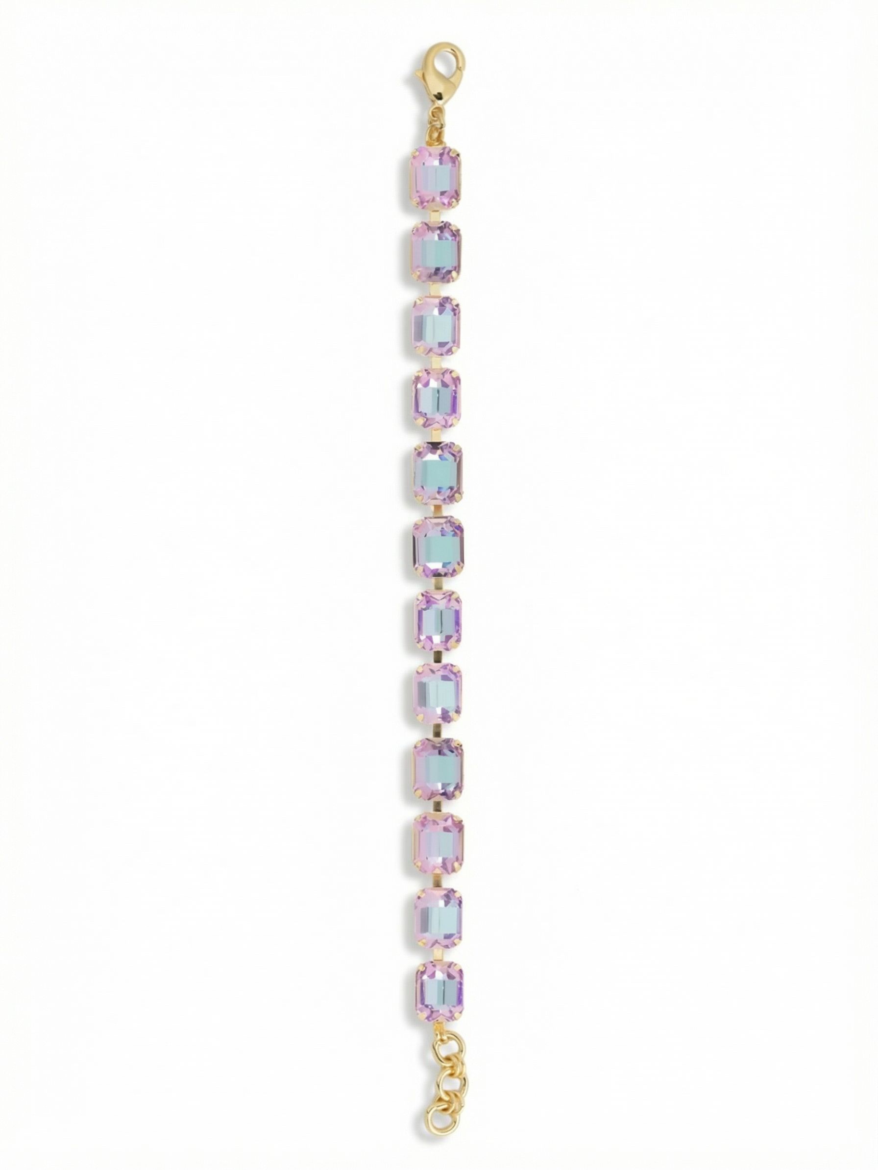 Octavia Tennis Bracelet - BFZ6BGVL - <p>The Octavia Tennis Bracelet features a full line of emerald-cut crystals with an extension chain, secured with a lobster claw clasp.</p>