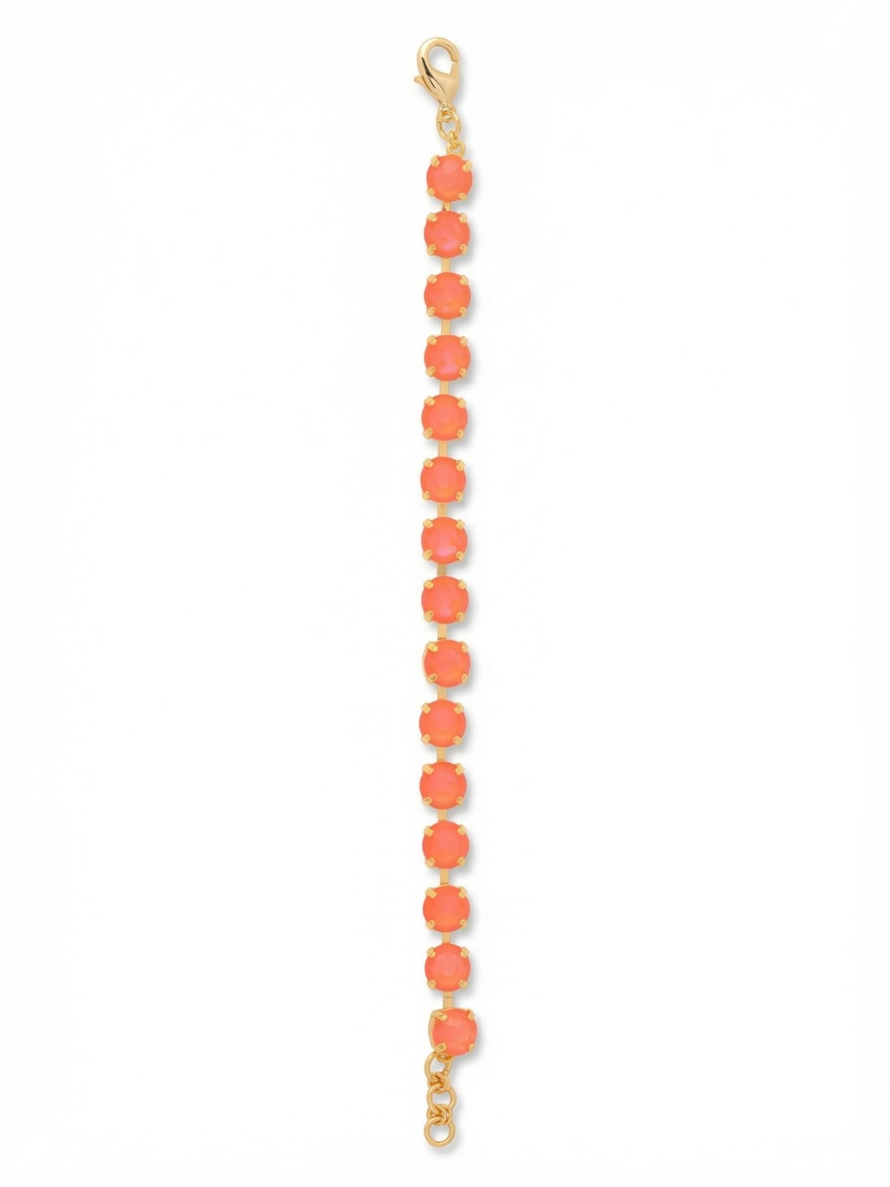 Sienna Tennis Bracelet - BGA2BGELH - <p>The Sienna Tennis Bracelet features a full line of round-cut crystals with an adjustable extension chain, secured with a lobster claw clasp.</p>