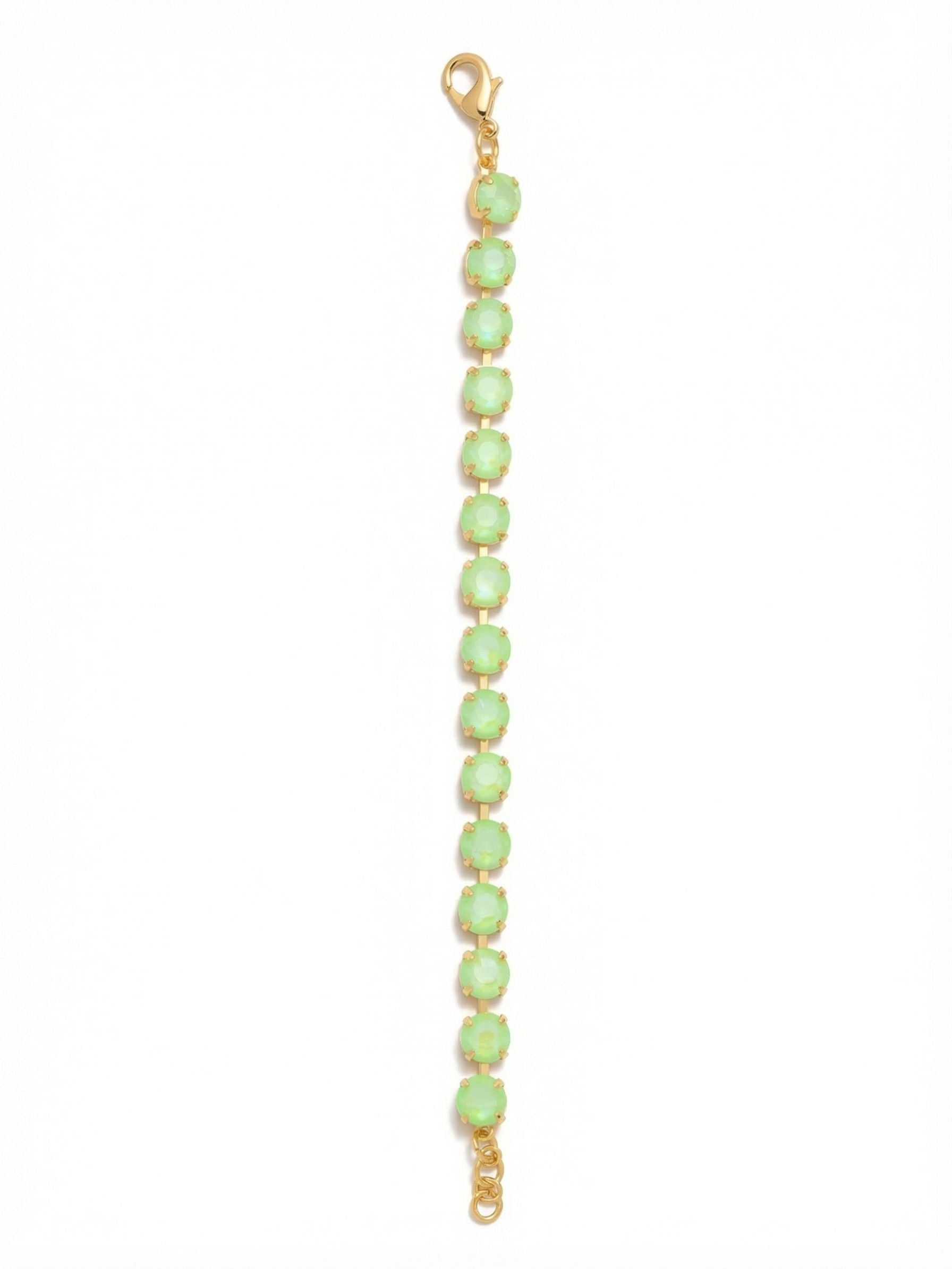 Sienna Tennis Bracelet - BGA2BGLGD - <p>The Sienna Tennis Bracelet features a full line of round-cut crystals with an adjustable extension chain, secured with a lobster claw clasp.</p>