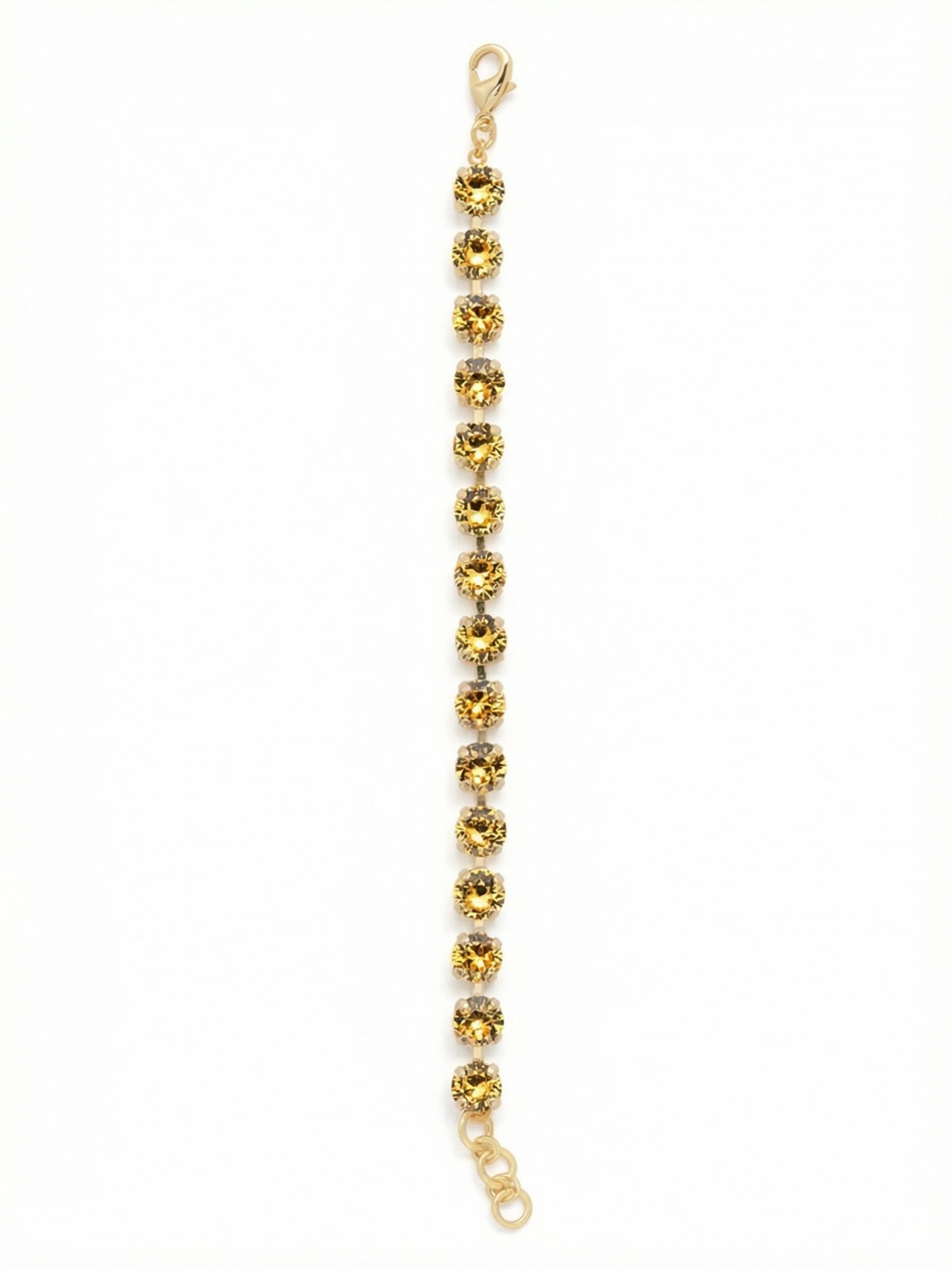 Sienna Tennis Bracelet - BGA2BGLTO - <p>The Sienna Tennis Bracelet features a full line of round-cut crystals with an adjustable extension chain, secured with a lobster claw clasp.</p>