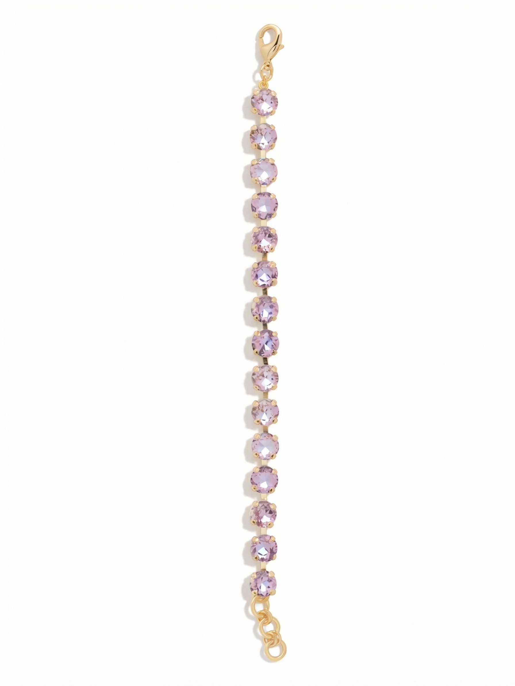 Sienna Tennis Bracelet - BGA2BGVL - <p>The Sienna Tennis Bracelet features a full line of round-cut crystals with an adjustable extension chain, secured with a lobster claw clasp.</p>