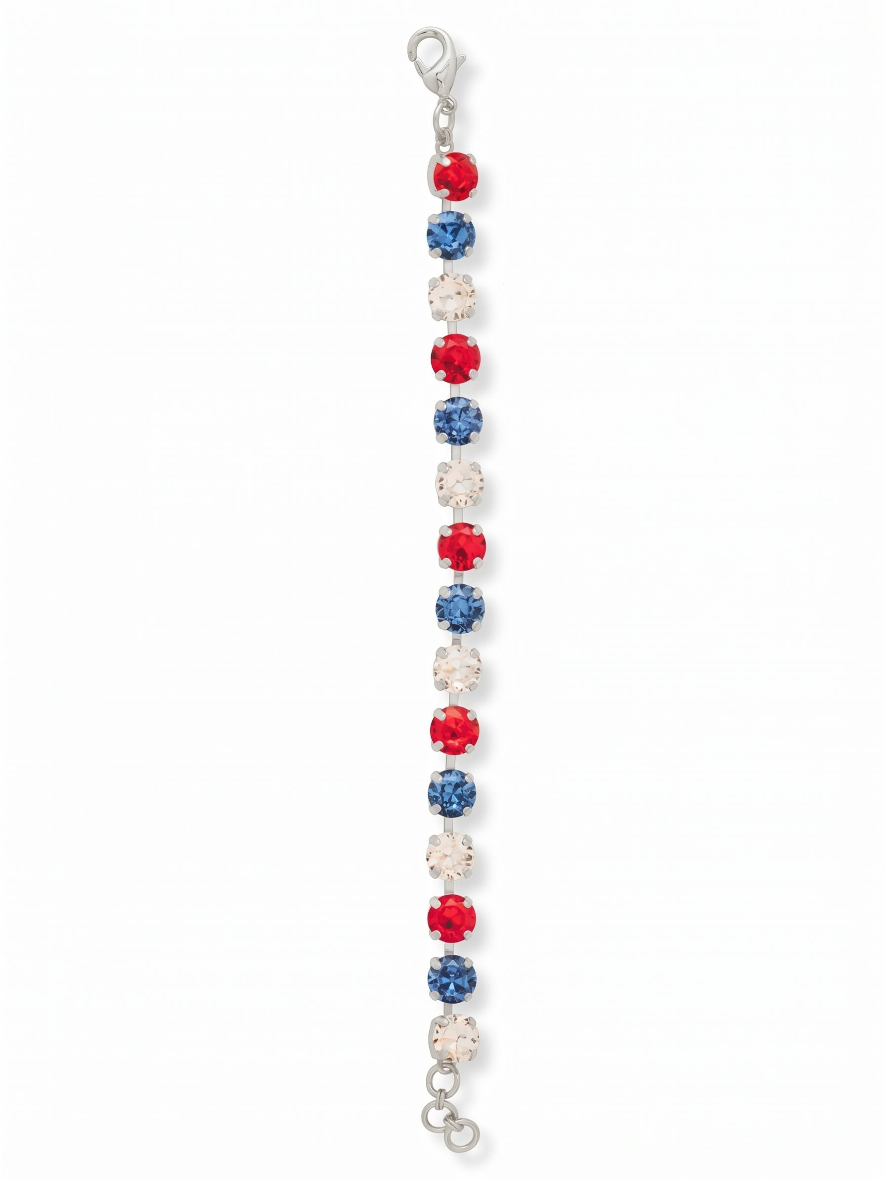 Sienna Tennis Bracelet - BGA2PDUSA - <p>The Sienna Tennis Bracelet features a full line of round-cut crystals with an adjustable extension chain, secured with a lobster claw clasp.</p>