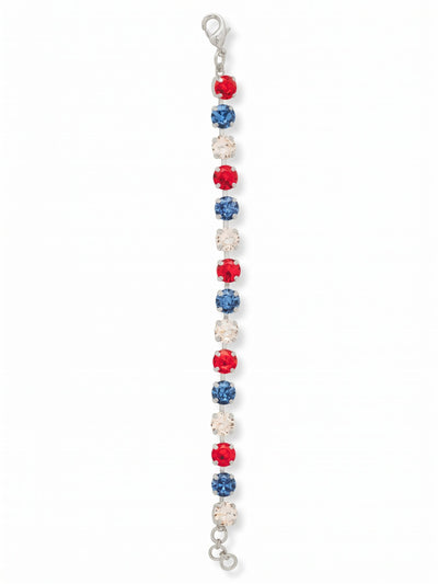 Sienna Tennis Bracelet - BGA2PDUSA - <p>The Sienna Tennis Bracelet features a full line of round-cut crystals with an adjustable extension chain, secured with a lobster claw clasp.</p>