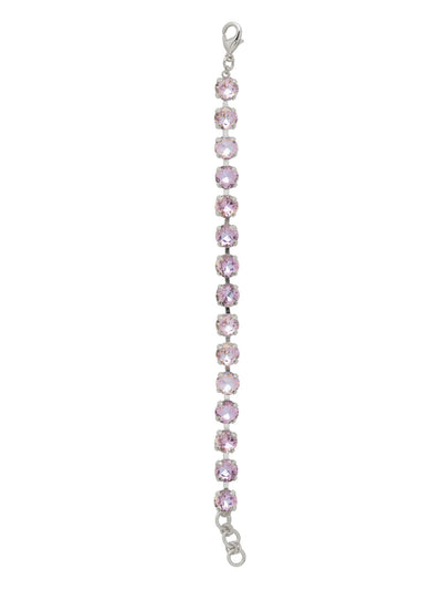Sienna Tennis Bracelet - BGA2PDVL - <p>The Sienna Tennis Bracelet features a full line of round-cut crystals with an adjustable extension chain, secured with a lobster claw clasp. From Sorrelli's Vitrail Light collection in our Palladium finish.</p>