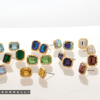 Octavia Scalloped Stud Earrings - EBW18BGEME