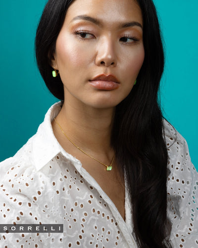 Octavia Single Crystal Pendant Necklace - NFM30BGETG