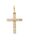 Crystal Cross Large Charm