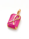 Ribbon of Hope Crystal Charm