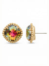 Cushion-Cut Solitaire Stud Earrings
