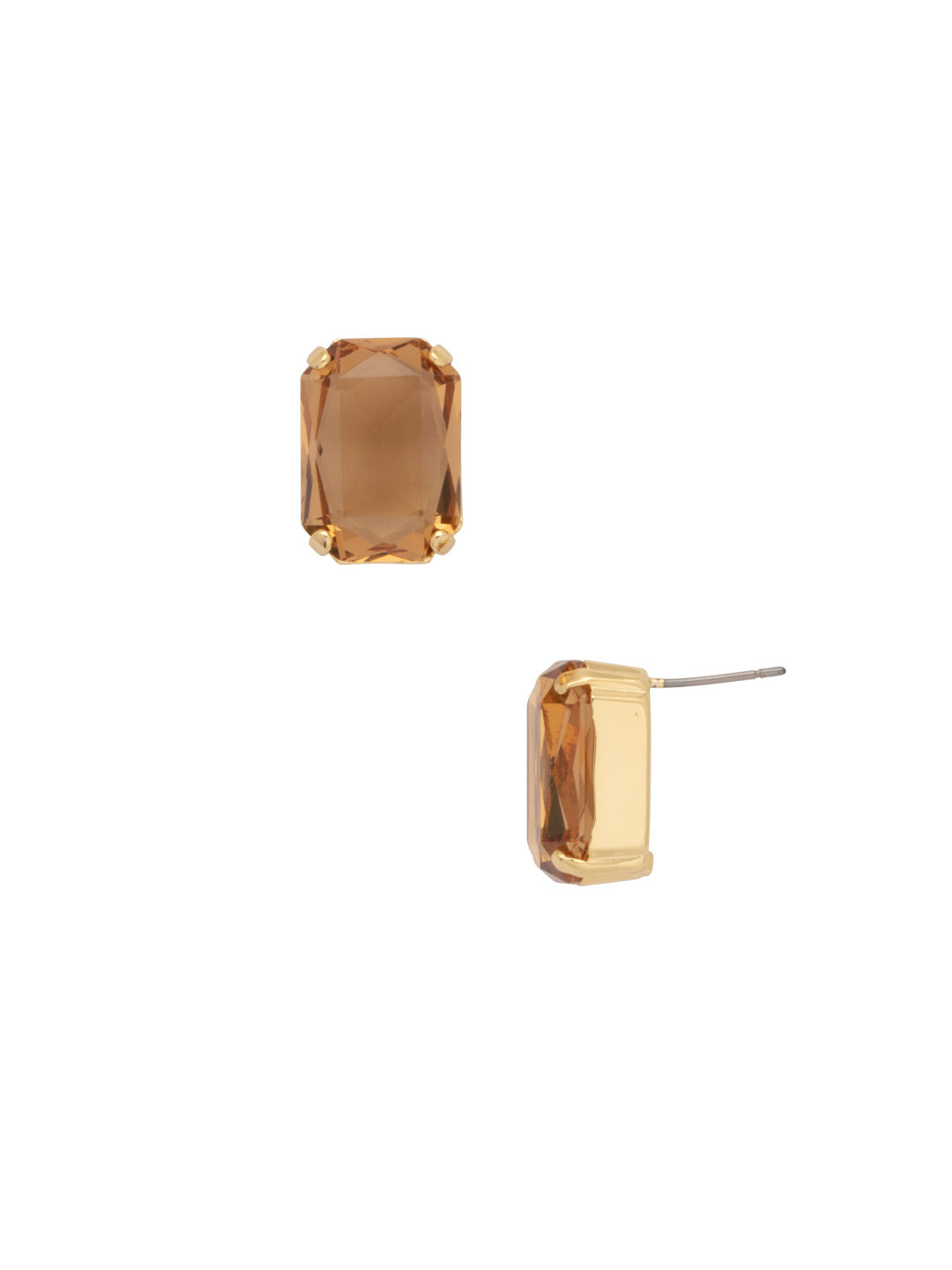 Brynn Stud Earrings - EBY44BGLC - <p>The Brynn Stud Earrings can be worn alone or paired with a fabulous statement necklace for some added sparkle to any outfit. From Sorrelli's Light Colorado collection in our Bright Gold-tone finish.</p>