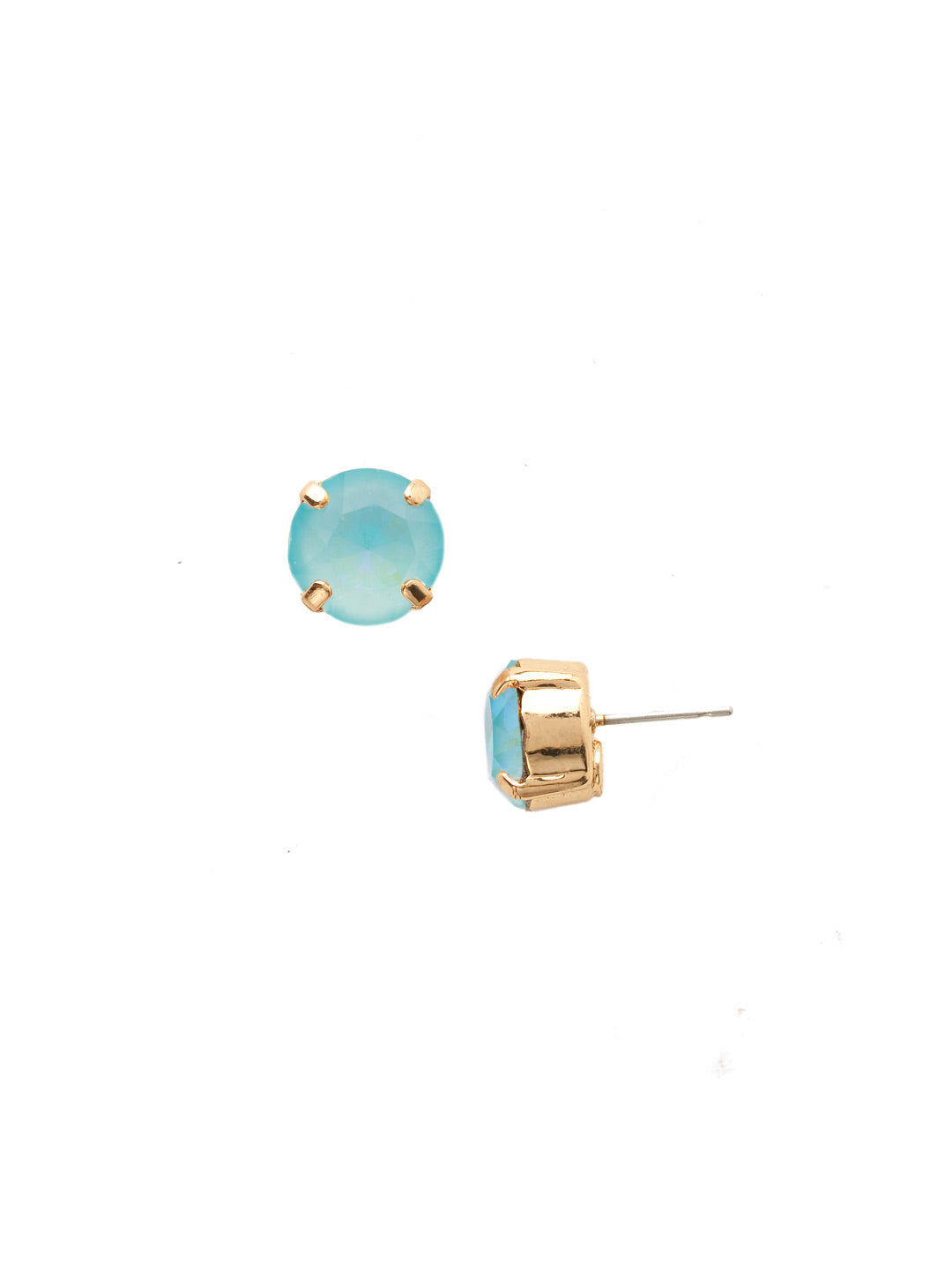 London Stud Earrings - ECM14BGSSU - <p>Everyone needs a great pair of studs. Add some classic sparkle to any occasion with these stud earrings. Need help picking a stud? <a href="https://www.sorrelli.com/blogs/sisterhood/round-stud-earrings-101-a-rundown-of-sizes-styles-and-sparkle">Check out our size guide!</a> From Sorrelli's Seersucker collection in our Bright Gold-tone finish.</p>