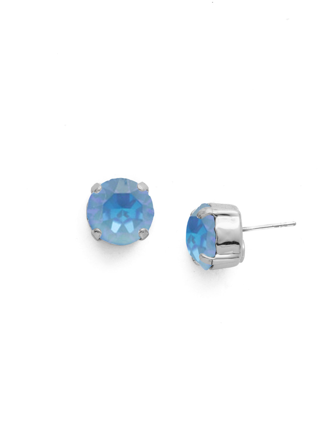 London Stud Earrings - ECM14PDOCB - <p>Everyone needs a great pair of studs. Add some classic sparkle to any occasion with these stud earrings. From Sorrelli's Ocean Blue collection in our Palladium finish.</p>