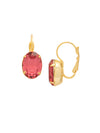 Oval Cut Dangle Earring
