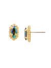 Navette Cut Solitaire Post Earrings