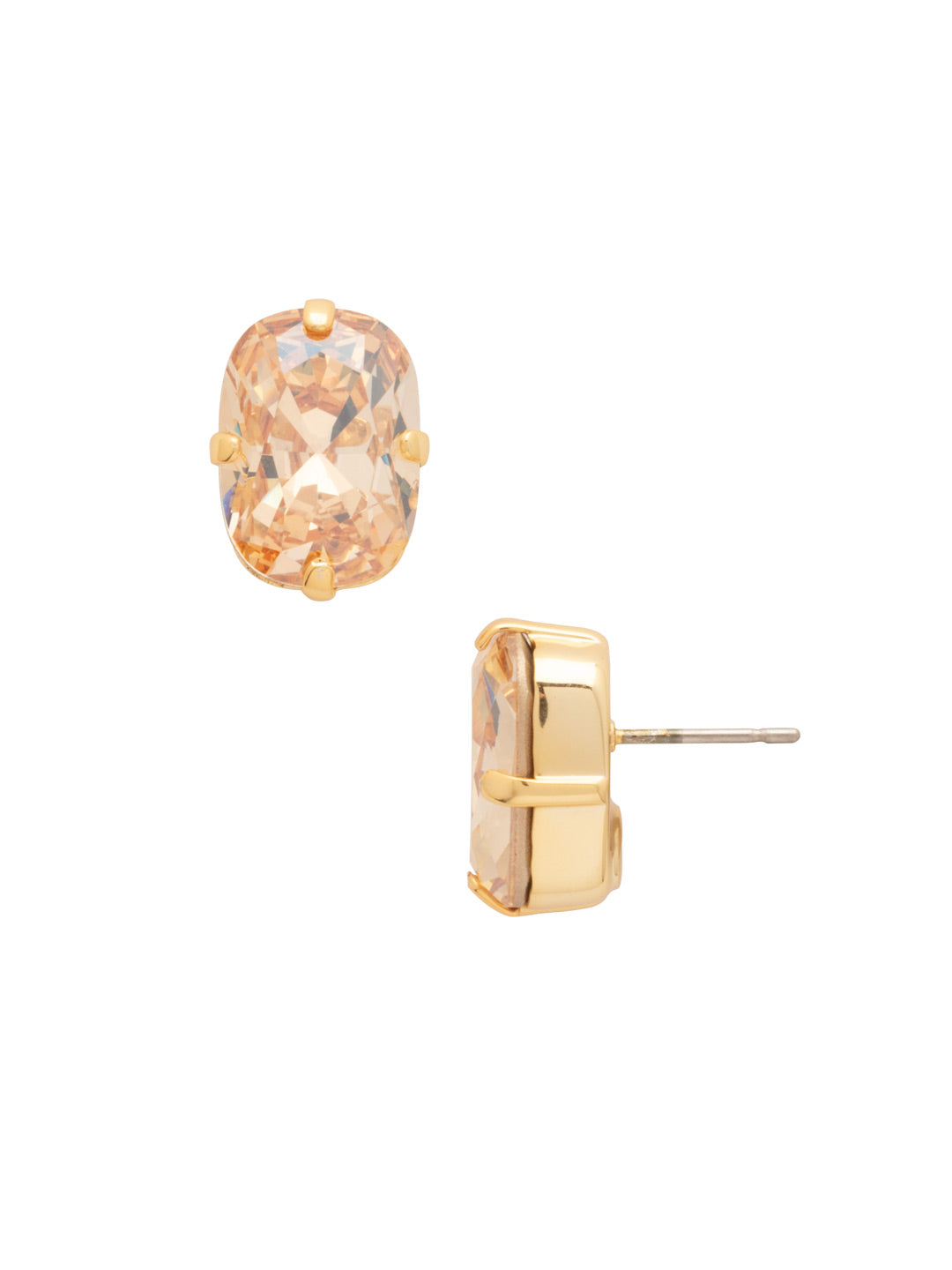 Product Image: Nia Oval Stud Earrings