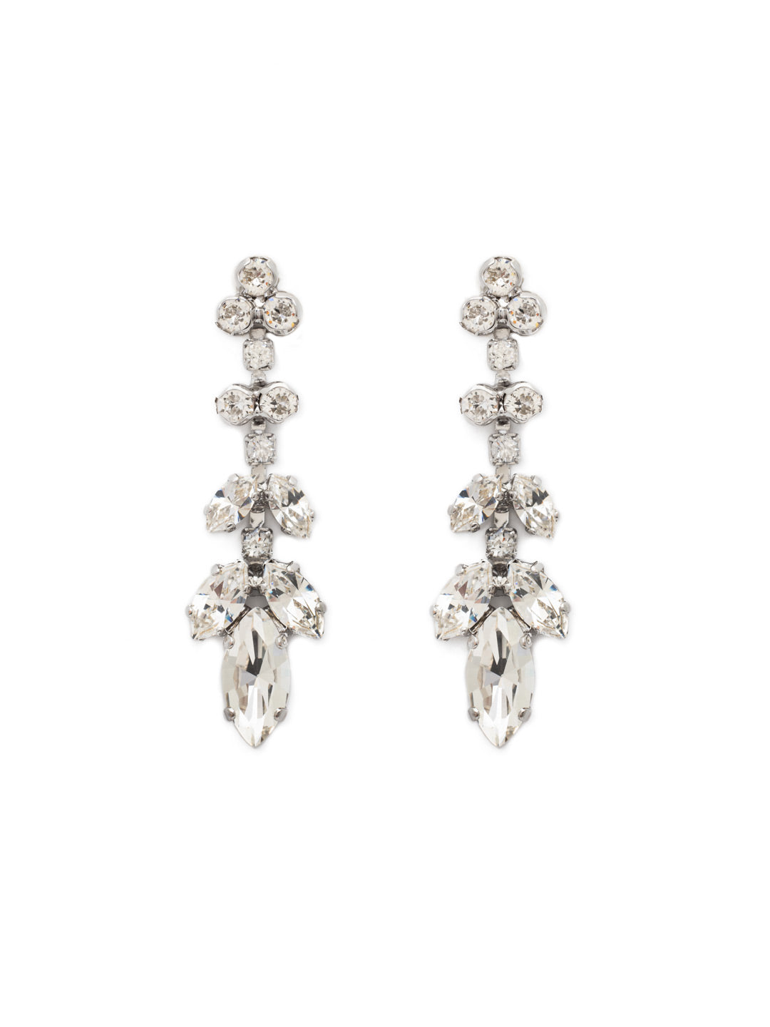 One-of-a-Kind Statement Earring - EDG76PDCRY - <p>Feel like one-of-a-kind when you wear these crystal statement earrings. From Sorrelli's Crystal collection in our Palladium finish.</p>
