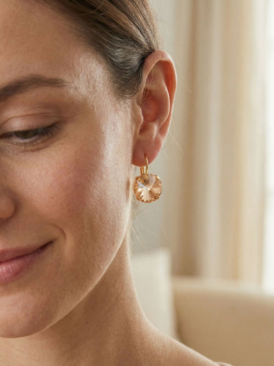 Nadine Dangle Earrings - EDH108BGGNS