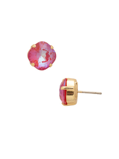 Halcyon Stud Earrings - EDH25BGRCP - <p>A beautiful, luminous cushion-cut crystal in a classic four-pronged setting that's ideal for everyday wear. From Sorrelli's Red Carpet collection in our Bright Gold-tone finish.</p>