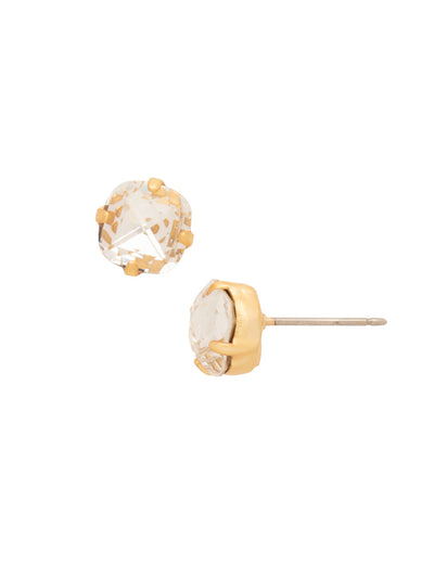 One and Only Stud Earring - EDN3MGCRY - <p>The one and only style you need for your favorite everyday look! A delicate and classic four-pronged setting highlights the beautiful cut of this crystal. From Sorrelli's Crystal collection in our Matte Gold-tone finish.</p>